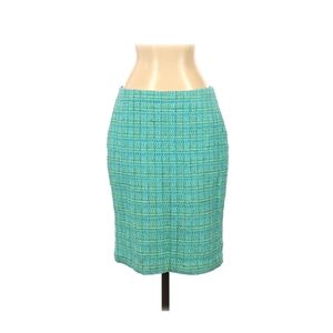 Vince Camuto Blue, Green Tweed Skirt Size 4